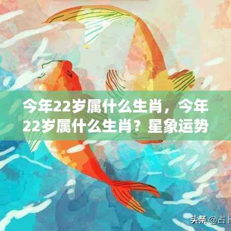 揭秘今年22岁属相星象运势,生肖运势大解密