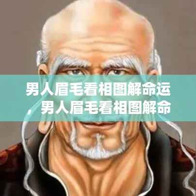 男人眉毛看相图解,解读眉型与命运关联