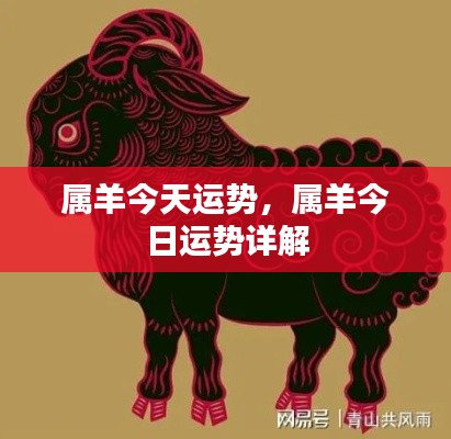属羊今日运势详解,全面解析属羊人的今日运势与运势分析