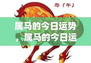 属马人今日运势详解