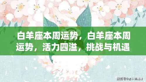 白羊座本周运势,活力挑战与机遇并存