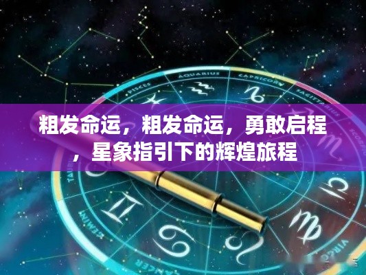 星象指引的辉煌旅程,勇敢启程,粗发命运