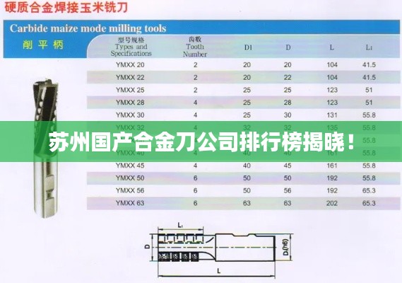 苏州国产合金刀公司排行榜揭晓!