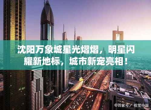 沈阳万象城星光熠熠,明星闪耀新地标,城市新宠亮相!