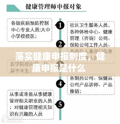 落实健康申报制度,健康申报是什么